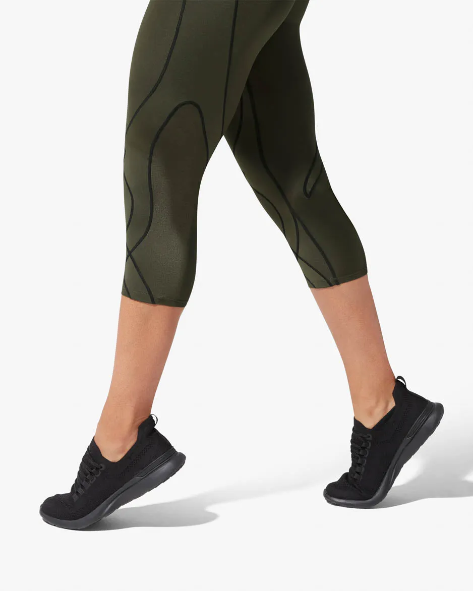 Stabilyx Joint Support 3/4 Compression Tight: Women's Forest Night