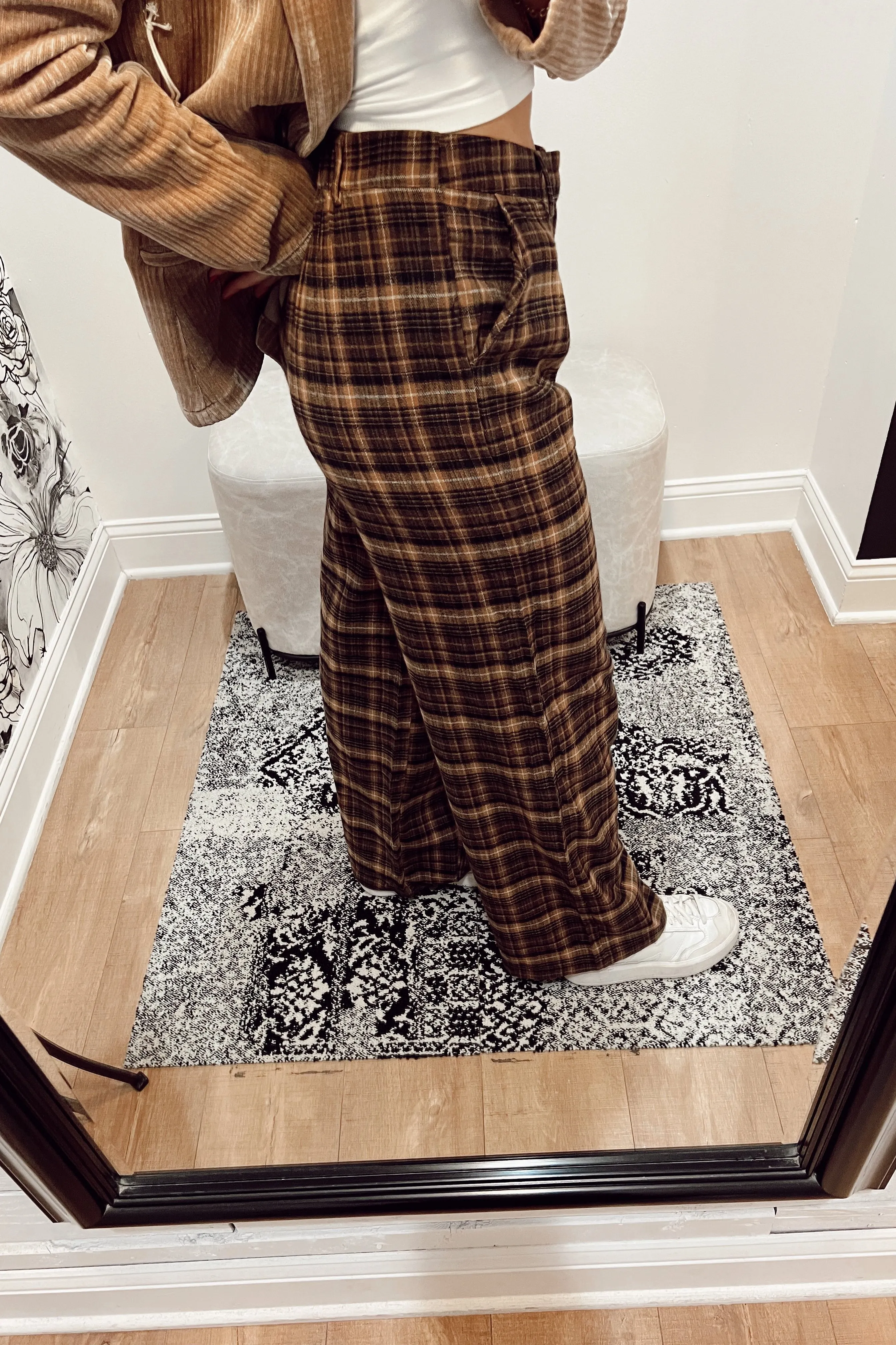 Stanton Grace Plaid Pant