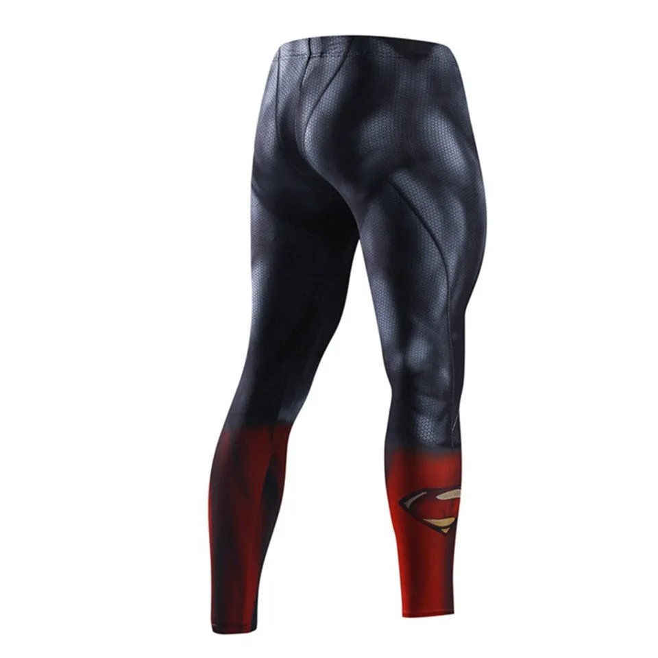 SUPERMAN Compression Leggings/Pants for Men