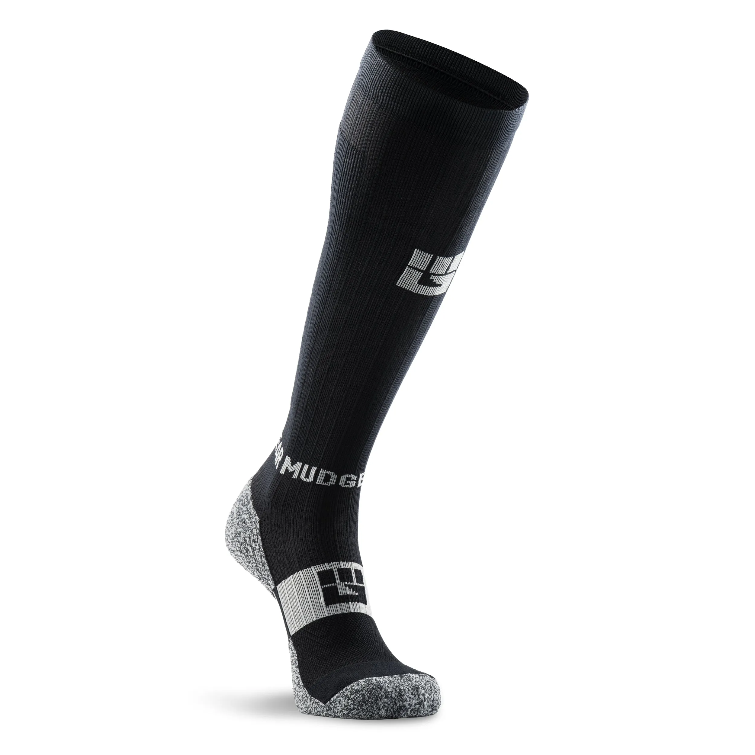 Tall Compression Socks (Black/Gray)