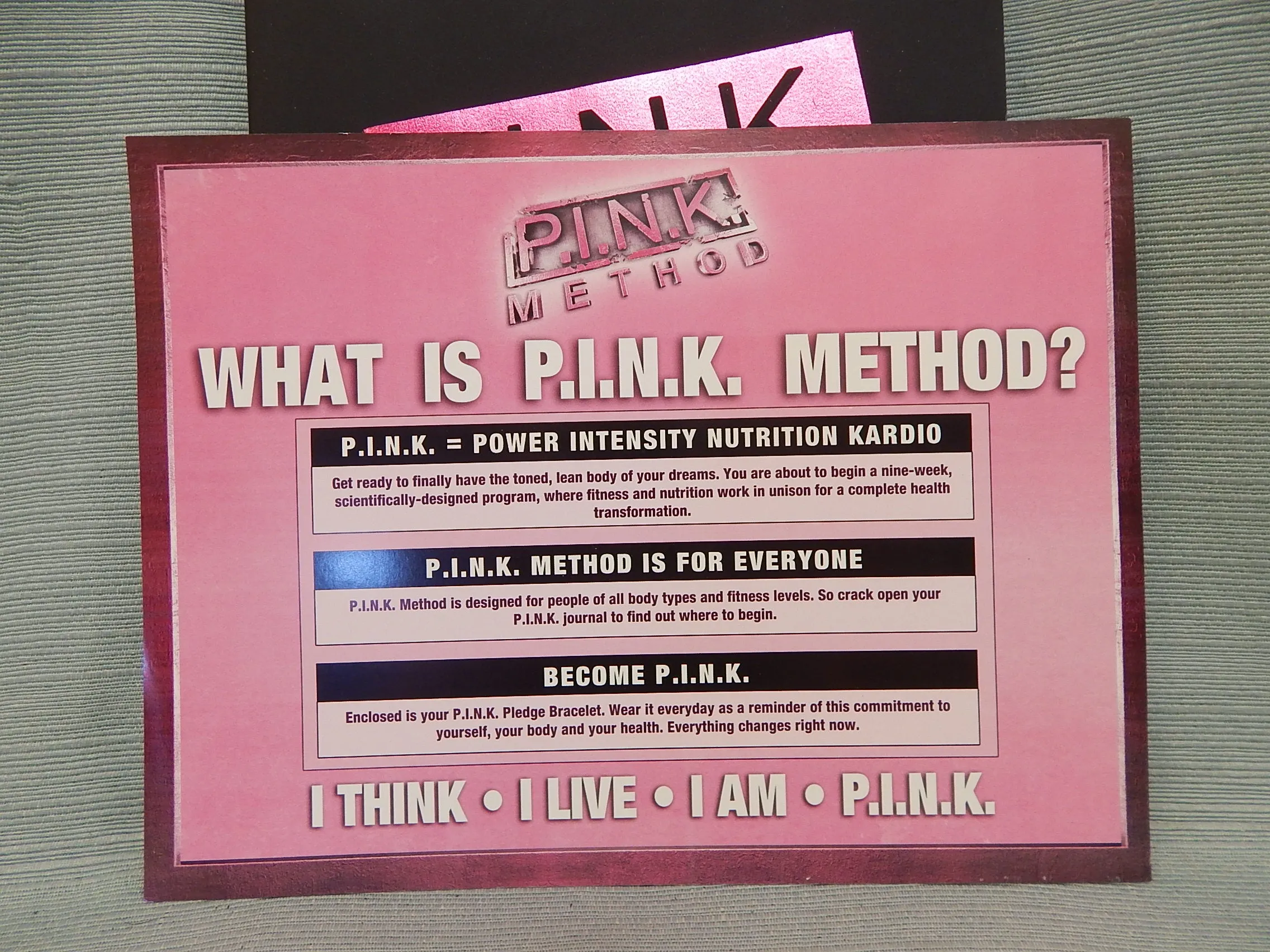 The P.I.N.K. Method Set