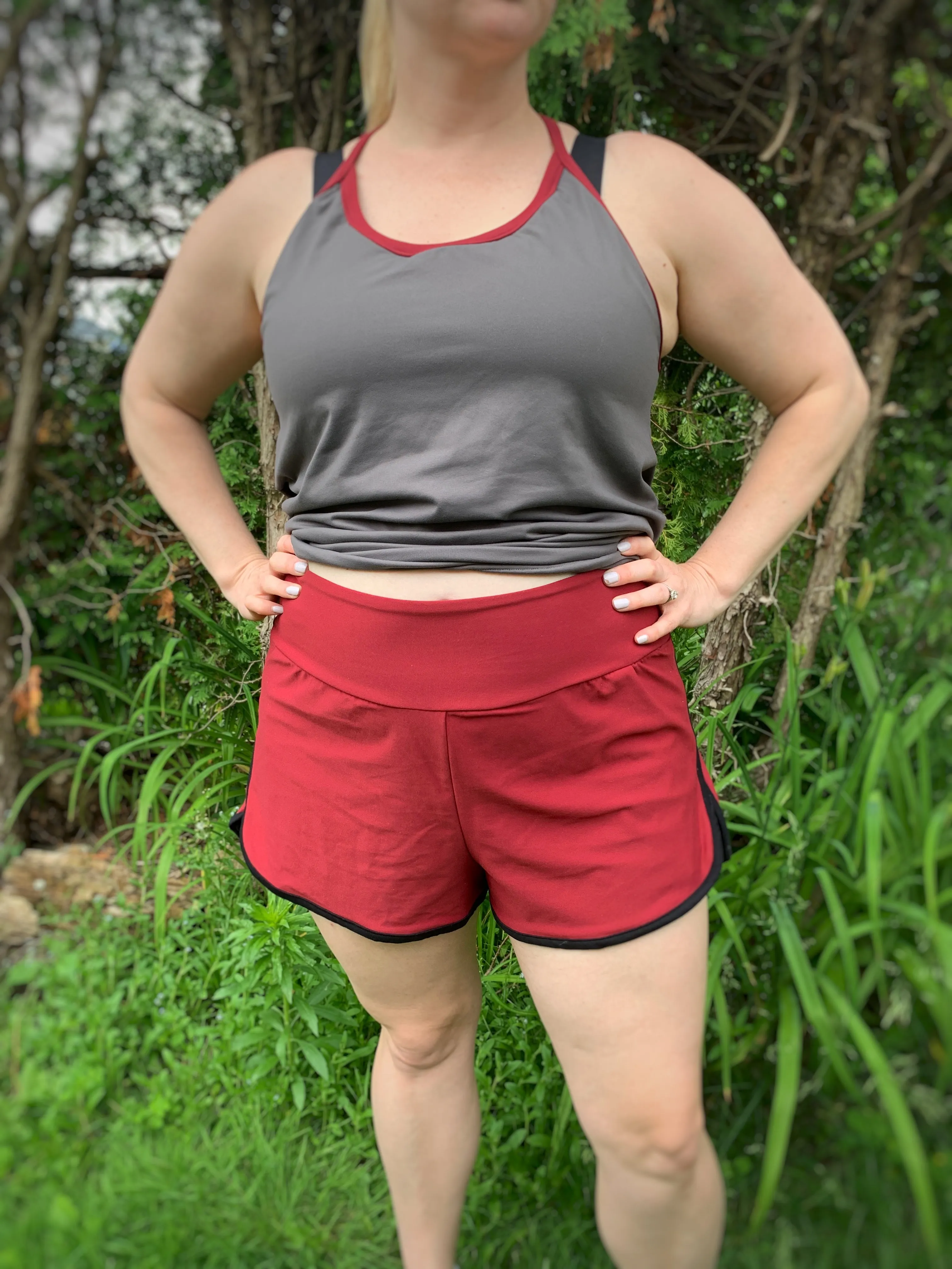 Unplugged Shorts PDF Sewing Pattern- Sizes B-M