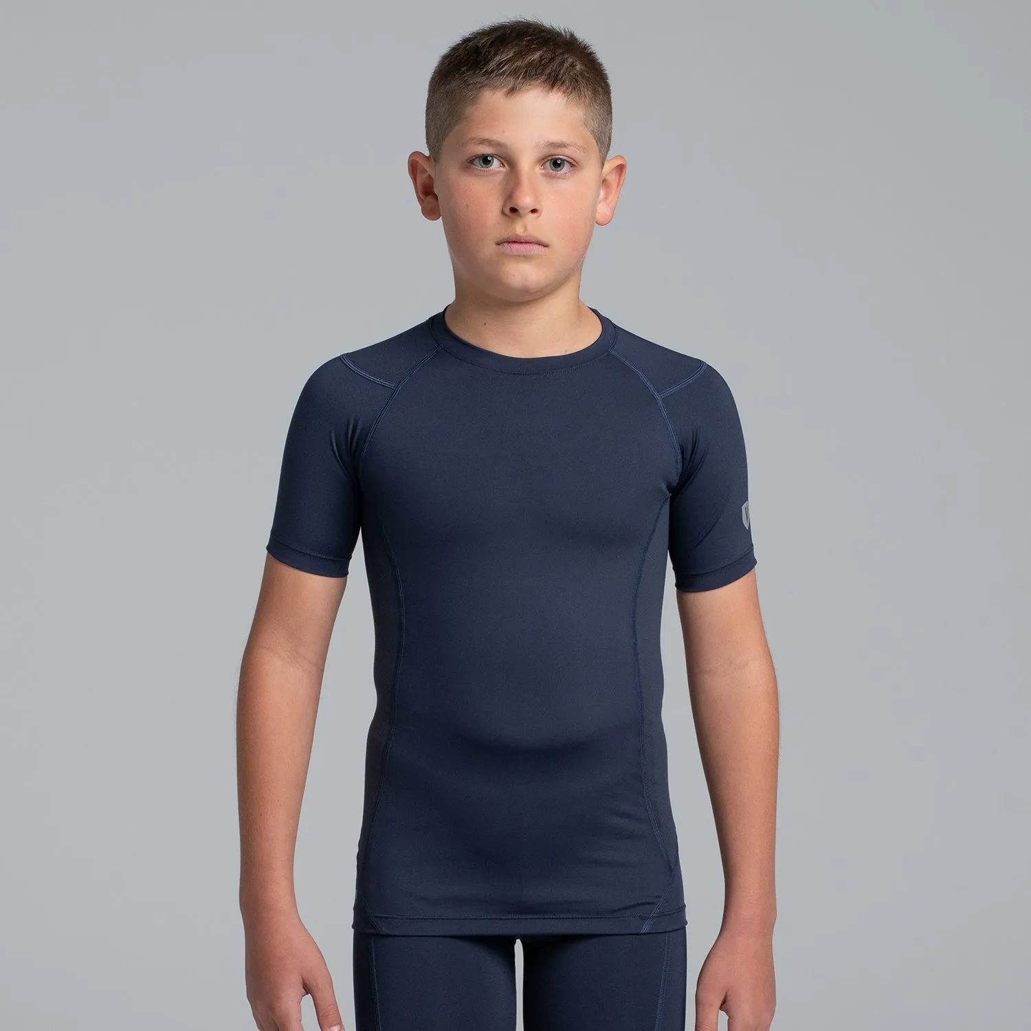 Valour Compression - Boy's Ink Short Sleeve Top