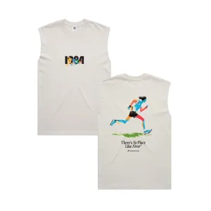 Vice 84 'Olympic Sprinter' Active Tank - Faded Bone