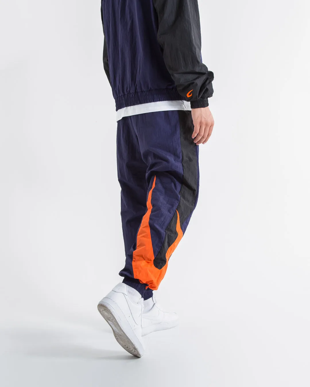 Walker Track Bottoms - Black/Navy/Orange