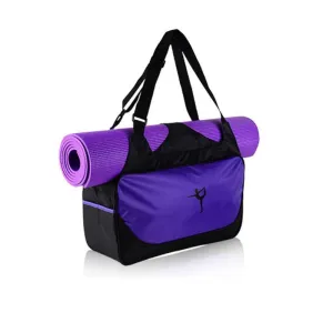 (Without Yoga Mat) Multifunctional Clothes Yoga Bag Gym Mat Bag Yoga Backpack Waterproof Yoga