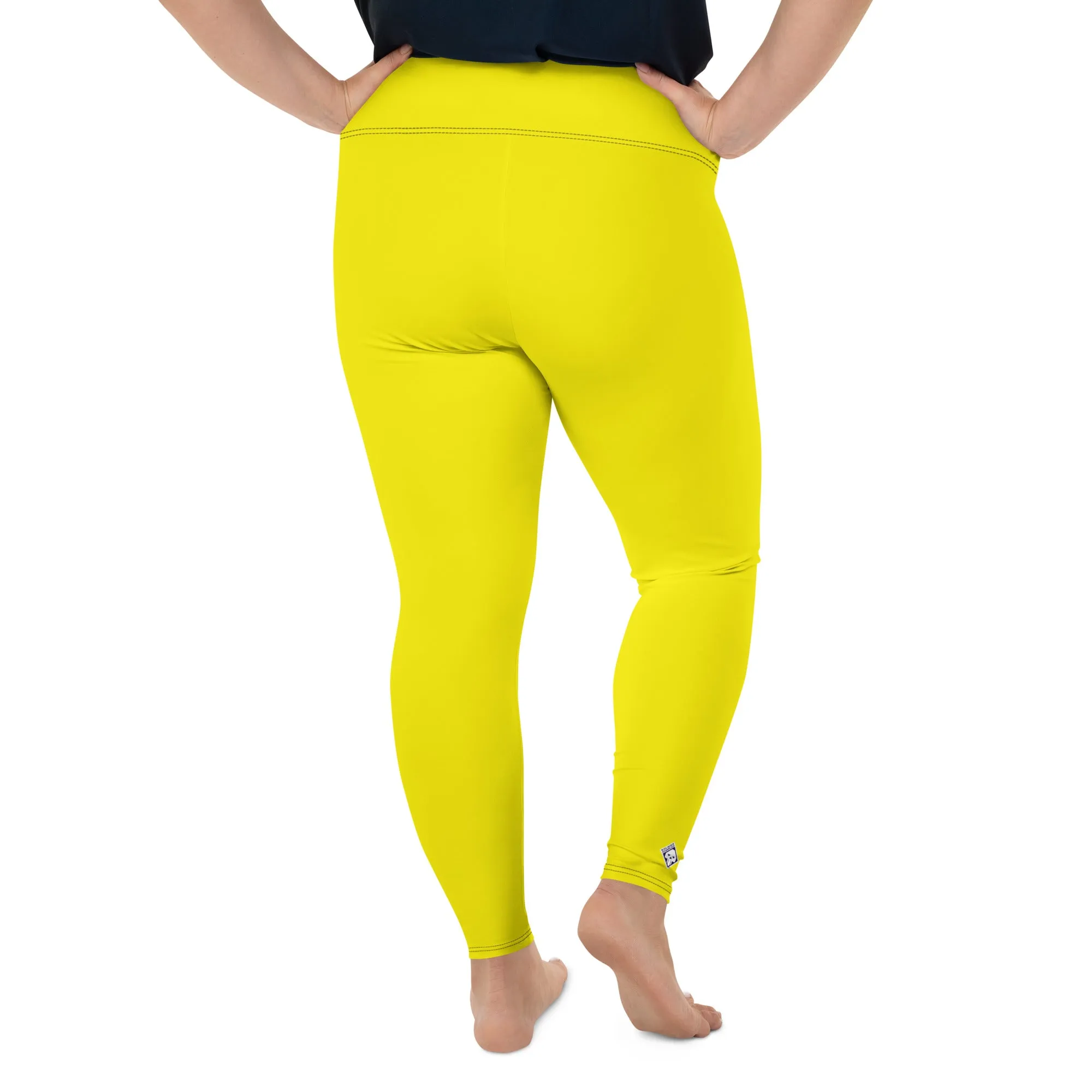 Women's Plus Size Yoga Pants Workout Leggings For Jiu Jitsu 017 - Golden Sun