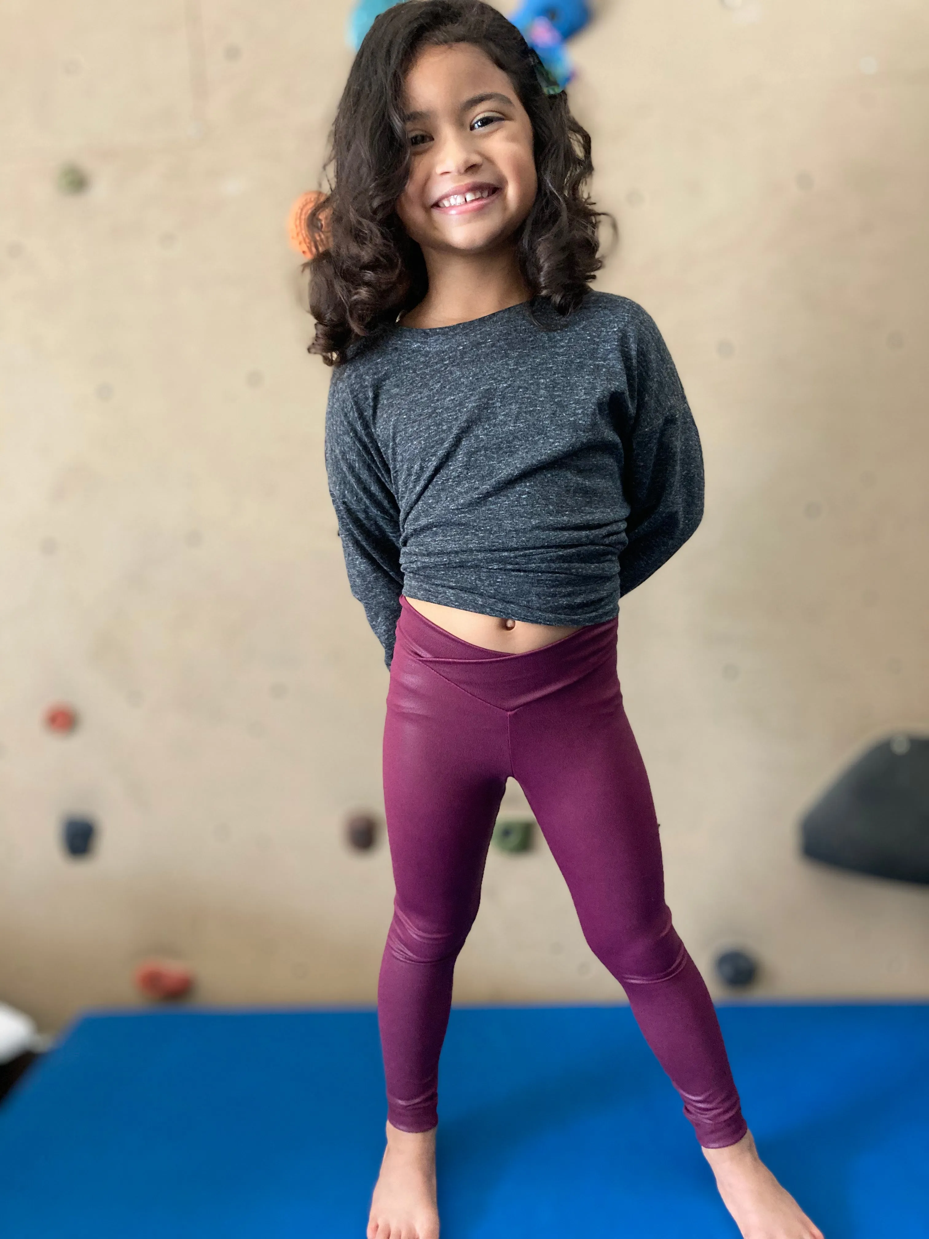 Youth Sundial Leggings PDF Sewing Pattern 2-16